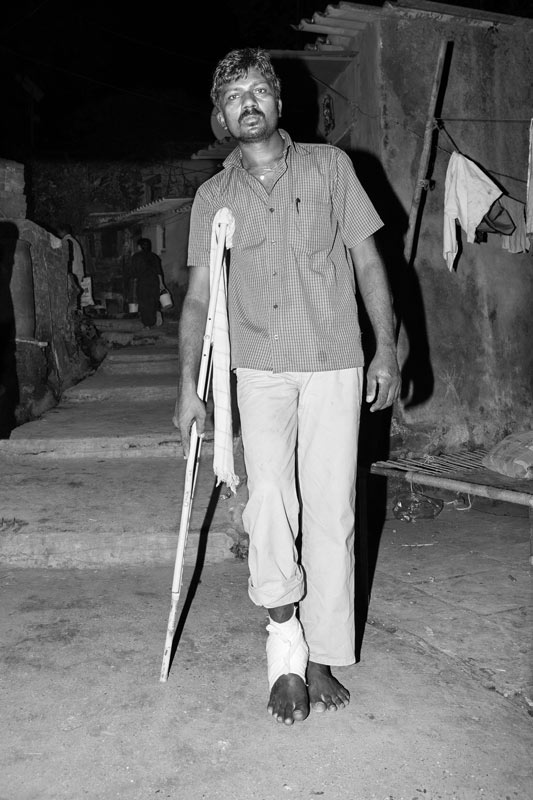 Men and Drinking Water Procurement - Victim of water hauling in Mumbai, Maharashtra